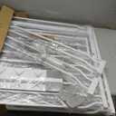 ALLAIBB Extra Wide Pressure Mounted Baby Gate Walk Through Child Kids Safety Toddler Tension White Long Large Pet Dog Gates with Extension for doorways Kitchen (71.65-85.03"/182-218cm, White)