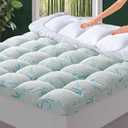 4 Inch Mattress Topper Memory Foam Cooling Bamboo King Size