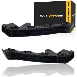 KarParts360 For Honda CR-V 2017 18 19 20 21 2022 Bumper Cover Retainer Bracket Driver And Passenger Side | Pair | Front | Upper | Made Of PP Plastic And Glass Fiber | HO1042124, HO1043124
