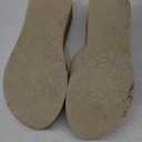 ONCAI Womens Platform Wedge Flip Flops Trendy Dressy Womans Summer Flatform Sandals with Comfortable Walking Outdoor Rubber Soles (US Size 5-11) (7, Beige(regular Size))