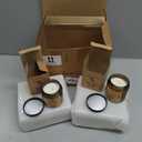 Lewtemi 10 Jars Mother's Day Christian Gifts Candle Bulk Catholic Prayer Scented Candle 3.5 oz Faith Bible Verse Religious Gifts for Church Women Men Sunday School Teacher(Brown,Classic)