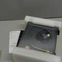 CD Player with Built-in Speakers Bluetooth Retro Portable CD Players for Home Music Player with Remote Control Headphone Jack Walnut Brown