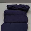 Outdoor Cushion Covers Set,8PCS Patio Furniture Couch Seat Slipcovers, Replacement for Sofa Sectional Chair(CoverOnly) (Navy Blue)