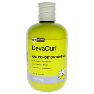 DevaCurl One Condition Original Rich Cream Conditioner | Control and Reduces Frizz | Fights Tangles | Leaves Curls Nourished