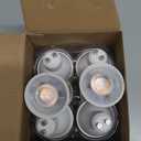 GEPLAD 12 Pack GU10 LED Bulb Dimmable 6W 582LM,50W Halogen Replacement, 38 Degree Spotlight 2700K Warm White for Kitchen, Range Hood, Living Room Track Lighting