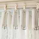 Pleat Tape for Curtain Heading Vintage Style Small Size(10Yard,White)