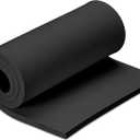 15mm Thick Black Eva Foam Cosplay Sheets roll, 13.9" x 39" Premium eva Craft Foam for Cosplay Costume by MEARCOOH