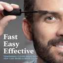Just for Men 1-Day Beard & Brow Color, Temporary Color for Beard and Eyebrows, For a Fuller, Well-Defined Look, Up to 30 Applications, Black