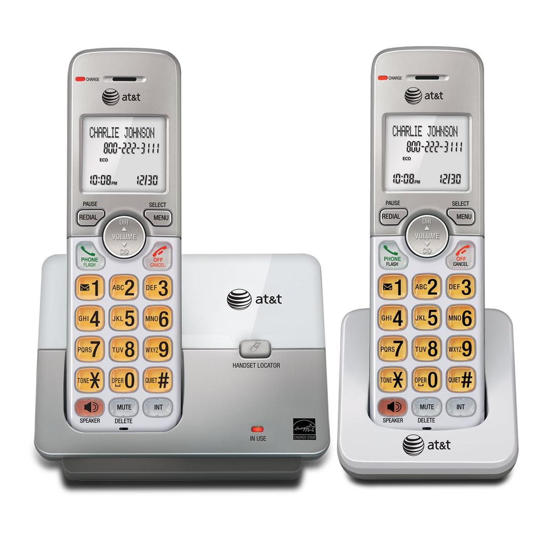 2 Handset Cordless Phone System With Caller ID/Call Waiting