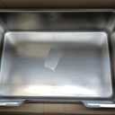 2-Pack Low Entry Litter Box for Senior Disabled & Injured Cats, Stainless Steel High Sided Enclosed Easy Step in Entry-Large Metal Kitty Litter Box for Kittens, Odor Control (23.6"x15.7"x5.9")