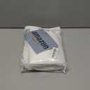 River Dream No Hook Hotel Cloth Shower Curtain Microfiber - Waterproof Soft Washable Fabric Shower Curtain or Liner with Magnets, White, Standard Size (71"W x 74"L (Pack of 1))