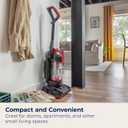 Bissell CleanView Compact Upright Vacuum, Lightweight Design for Apartments & Dorms, Powerful Suction with Removable Extension Wand & Scatter-Free Technology, 3508
