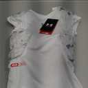 Gameday Pro 5-Pad Football Shirt, Comfortable Compression & Protection for Practice & Game Day, Youth/ Boys (Small, White Camo)