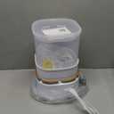 GROWNSY Bottle Sterilizer and Dryer, Compact Electric Steam Baby Bottle Sterilizer (Baby Bottle Sterilizer), Bottle Sanitizer for Baby Bottles, Pacifiers, Pump Parts (Grey)