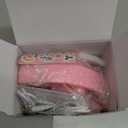 MIDOLA Kids Headphones Bluetooth 5.4 Wireless 68H Play Time Volume Limit 85/94dB Over-Ear Foldable Headset, Type-C Fast Charging,with Wired Aux Mic for Toddler Child Pad Tablet Pink