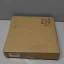 LUUK LIFESTYLE Quartz Wall Clock with Silent Movement and no Ticking, Scandinavian Design, Housewarming Gift idea, Decoration, in White and Gold