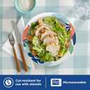 Dixie Medium Paper Plates, 8.5 Inch, 90 Count, 2X Stronger, Microwave-Safe, Soak-Proof, Cut Resistant, Disposable Plates For Everyday Breakfast, Lunch, & Dinner Meals