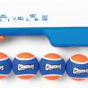 Chuckit! Max Cannon 24M Dog Ball Launcher for Fetch, 24-Inch Dog Fetch Toy and Interactive Ball Launcher, Works with Medium 2.5-Inch Balls, Includes 4 Balls