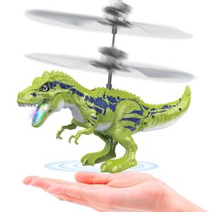 KPPIT Dinosaur Toys for 812 Year Old Boys, Infrared Induction RC Ball Cool Toy for Kids Boys Girls Light Helicopter Flying Drone Indoor Outdoor Games Christmas Birthday Gifts