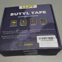 LLPT Butyl Tape White 2 Inch x 16.5 Feet 5mm Thickness Water Tight Seal for Leak Proof EPDM RV Repair Window Glass Boat Sealing Roof Pipe Patching(WST5105)