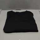 Womens Summer Casual Crewneck Batwing Half Sleeve T-Shirts Casual Loose Solid Color Blouse Basic Tee Tops Black, No Size Found