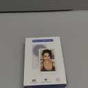 Vlog Selfie Monitor Screen iPhone, 4K 60fps Recording, Wireless Screen Mirroring with Remote Control, Magnetic Fixation, 180 Rotation, 3 Levels of Brightness, Compatible with iPhone & Android (Black)