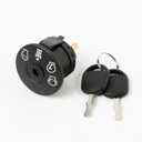 GY20074 AM133597 Lawn Mower Ignition Starter Switch with 2 Key Compatible with Deere Lawn Tractor L100 L105 L107 L110 L120 D100 D105 D110 D121