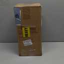 Plustool 5 Pack Matte Black Door Handles, Keyless Interior Door Knobs, Privacy Door Lever Locksets for Bedroom Bathroom, Heavy Duty Square Door Lock (2.0lb), Reversible for Left&Right Handled Doors