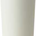 REDUCE Halo 24 oz Stainless Steel Vacuum Insulated Tumbler - Spill Proof Travel Mug with Flip Handle Lid - Keeps Drinks Cold for 32 Hrs - Dishwasher Safe - Cupholder Friendly - Unbleached