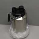 Kerilyn Insulated Gallon Jug with Handle, One Gallon, 128 Ounces, Stainless Steel, Large Double Vacuum Water Bottle for Hot & Cold Drinks, Wide Mouth, Sweat Proof, Great for Travel, Camping