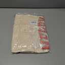 Merry Christmas Sweatshirts Women Vintage Merry Cropped Sweatshirt Xmas Party Holiday Crop Pullover Top (Beige, XL)