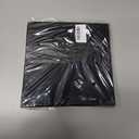 FtyFty Unisex Adult Matte Graduation Cap with Tassel Year Charm (One Size, Black)