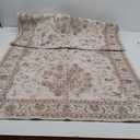 Washable Hallway Runner Rug 3x12: Non Slip Runner Rugs with Rubber Backing Soft Kitchen Rug Farmhouse Distressed Carpet Runner for Living Room Bedroom Bathroom (Beige, 3X12)