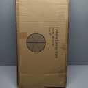 X-Marks Fire Pit Cooking Grill Grate with Support X Wire - Heavy Duty Folding Round Campfire Grill Grid - Portable Camping Cookware for Outside Party Gathering - 30 inch