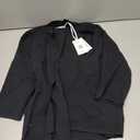 GRACE KARIN Women's 3/ 4 Sleeve Open Front Sweaters Cardigan Lightweight Short Sweater Blazer Jackets for Women XL Black