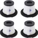 4pcs Vacuum Cleaner Replacement Filters Washable Vacuum Filter Detachable Vacuum Cleaner Filter Accessory for K17 for N6s N6