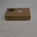 EHOMEWARE Matte Black Front Door Handle, Exterior Door Lock Set with Deadbolt, Black Entry Door Lever Set, Single Cylinder Deadbolt, Front Entry Door Handle, Reversible for Left & Right Doors