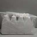 6 Pack 64 oz Clear Plastic Jugs with Pumps, Camping Water Jug Storage Containers with Ergonomic Handle, HDPE Containers Soaps (0.5 Gallon With Pump)