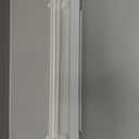 LazBlinds No Tools No Drill 1" Vinyl Mini Blinds, Cordless Blinds for Windows, Light Filtering Horizontal Window Blinds & Shades, 24" W x 72" H, White