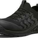KEEN Utility Men's Arvada Shift Low Height Composite Toe Breathable Comfortable Slip on Work Sneakers, 11 US