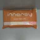 INNERSY Women's Seamless Underwear No Show Invisible Lightweight Hipster Panties 5-Pack, Size L