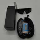 STORYCOAST Polarized Sports Sunglasses for Men Women, Driving Fishing Cycling Mountain Bike Sunglasses UV400 Protection (1-(a)matte Black Frame-gray Lens)