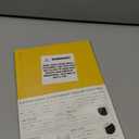 Nitoms S4146 STALOGY Notebook, 1/2 Ear Notebook, A5, Solid Color, Yellow