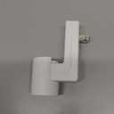 1 Pcs Wall Fragrance Plug in with Night Light Compatible with Bath and Body Works Wallflowers, with 3-Speed Adjustable Fragrance Essential Oil Diffuser for Home, White