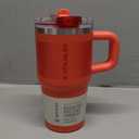 STANLEY Quencher ProTour Flip Straw Tumbler with Leakproof Lid | Built-In Straw & Handle | Cupholder Compatible for Travel | Insulated Stainless Steel Cup | BPA-Free (20 Ounces, Hot Coral Fade)