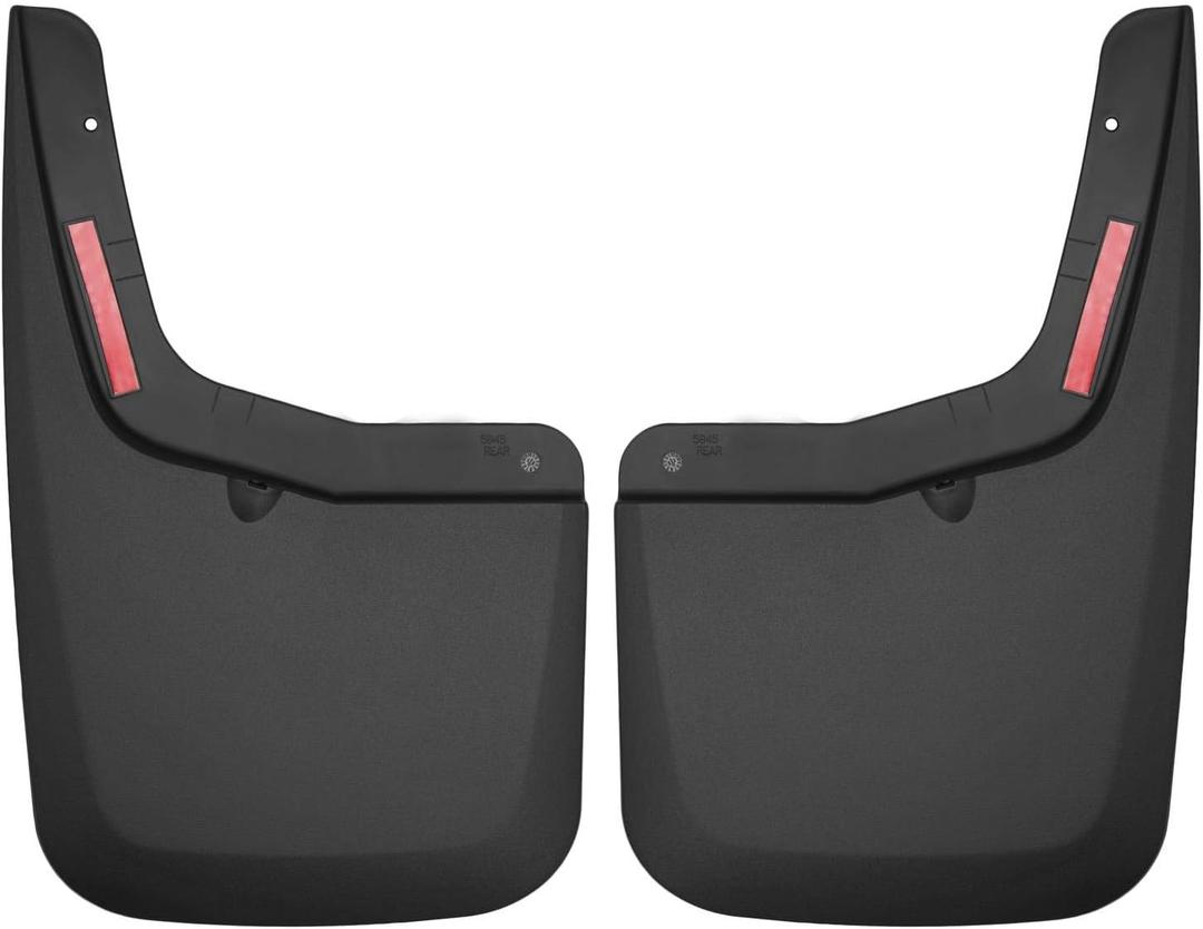 2 x Husky Liners - Front Mud Guards | 2015-2020 Ford F-150 w/OEM Fender Flares, Front Set - Black, 2 Pc | 58451
