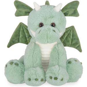 Bearington Burnie Plush Dragon Stuffed Animal, 10.5 Inch