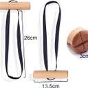 LARA STAR Pull Up Handles Grips Fitness Strap Heavy Duty Cable Machine Handles Training Grip Strength Sling Trainer for Home Gym Pull-up Bars Barbells and Pulling Machines (Beige)