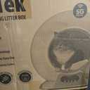 Petcove Automatic Self Cleaning Litter Box for Multiple Cats - PurrTek with Smart App (5GHz Wi-Fi), Triple Odor Control, Quiet Operation & Advanced Safety Sensors