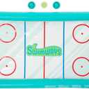 SwimWays Hydro Hockey Inflatable Water Floating Table Hockey Set, Pool Toy for Kids Ages 5+